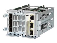 Cisco Ethernet Switch Module for the Cisco 2010 Connected Grid Router - Commutateur - Géré - 4 x SFP 100 Mbits + 1 x SFP Gigabit combiné + 1 x Gigabit SFP - Module enfichable - PoE - pour Cisco 2010, 2010 Connected Grid GRWIC-D-ES-6S=