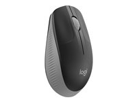 Logitech M190 - Souris - optique - 3 boutons - sans fil - récepteur sans fil USB - gris intermédiaire 910-005906