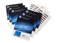 HPE Ultrium 4 RW Bar Code Label Pack - Étiquettes code à barres - pour HPE MSL2024, MSL4048; 1/8 G2 Tape Autoloader; LTO-4 Ultrium; StoreEver Ultrium 1840 Q2009A