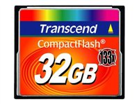Transcend - Carte mémoire flash - 32 Go - 133x - CompactFlash TS32GCF133