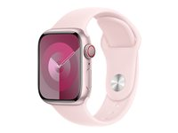 Apple - Bracelet pour montre intelligente - 41 mm - taille M/L - Rose clair MT303ZM/A