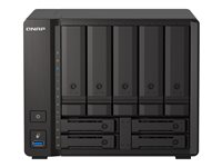 QNAP TS-H973AX-32G - Serveur NAS - 9 Baies - SATA 6Gb/s - RAID RAID 0, 1, 5, 6, 10, 50, JBOD, 60, RAID TP - RAM 32 Go - 2.5 Gigabit Ethernet / 10 Gigabit Ethernet - iSCSI support TS-H973AX-32G