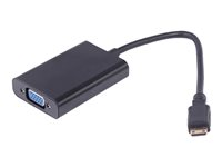 Uniformatic - Adaptateur vidéo - HD-15 (VGA) femelle pour 19 pin mini HDMI Type C mâle - 10 cm 14508