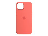 Apple - Coque de protection pour téléphone portable - avec MagSafe - silicone - pamplemousse rose - pour iPhone 13 MM253ZM/A