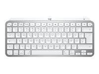 Logitech MX Keys Mini for Mac - Clavier - rétroéclairé - Bluetooth - AZERTY - Français - gris pâle 920-010520