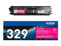 Brother TN329M - Magenta - original - cartouche de toner - pour Brother DCP-L8450CDW, HL-L8350CDW, HL-L8350CDWT, MFC-L8850CDW TN329M