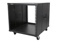 StarTech.com Rack de serveur 9U avec poignées intégrées - Armoire pour serveur à roulettes - Bâti rack portable - 9U - Rack - noir - 9U - 23" RK960CP