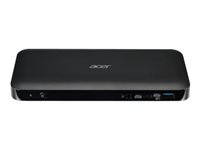 Acer USB Type-C Dock III - Retail Pack - station d'accueil - USB-C - HDMI, DP - 135 Watt - Europe - pour ConceptD 3 Ezel Pro; Swift 3; 5; 5 Pro Series; TravelMate P2; P4; TravelMate Spin B3; P4 GP.DCK11.003