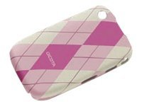 DICOTA Hard - Coque de protection pour téléphone portable - plastique - rose - pour BlackBerry Curve 8520, 8530; Curve 3G 9300, 9330 D30236