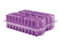 HPE Ultrium RW Eco Case Data Cartridge - 20 x LTO Ultrium 6 - 2.5 To / 6.25 To - étiquettes marquables - violet - pour StorageWorks SAS Rack-Mount Kit C7976AH
