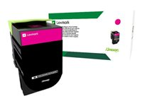 Lexmark 702XM - À rendement extrêmement élevé - magenta - original - cartouche de toner LCCP, LRP - pour Lexmark CS510de, CS510dte 70C2XM0