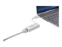 StarTech.com Réseau adaptateur USB 3.0 vers Gigabit Ethernet - NIC USB vers RJ45 pour réseau 10/100/1000 - Adaptateur réseau - USB 3.0 - Gigabit Ethernet - blanc USB31000SW