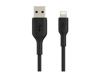 Belkin BOOST CHARGE - Câble Lightning - Lightning mâle pour USB mâle - 15 cm - noir CAA001BT0MBK