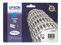 Epson 79 - 6.5 ml - cyan - original - cartouche d'encre - pour WorkForce Pro WF-4630DWF, WF-4640DTWF, WF-5110DW, WF-5190DW, WF-5620DWF, WF-5690DWF C13T79124010