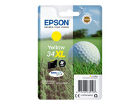 Epson 34XL - 10.8 ml - XL - jaune - original - blister - cartouche d'encre - pour WorkForce Pro WF-3720, WF-3720DWF, WF-3725DWF C13T34744010