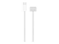 Apple - Câble d'alimentation - 24 pin USB-C (M) pour MagSafe 3 (M) - 2 m - pour MacBook Air (Mi-2022, mi-2023); MacBook Pro (Early 2023, Fin 2021) MLYV3ZM/A