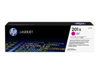 HP 201X - Magenta - originale - LaserJet - cartouche de toner ( CF403X ) - pour Color LaserJet M277; Color LaserJet Pro M252, MFP M274, MFP M277 CF403X