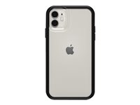 LifeProof SEE - Coque de protection pour téléphone portable - 50 % de plastique recyclé - cristal noir - pour Apple iPhone 11 77-83017