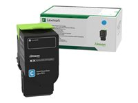 Lexmark - Haute capacité - cyan - original - cartouche de toner LCCP, LRP - pour Lexmark C2325dw, C2425dw, C2535dw, MC2325adw, MC2425adw, MC2535adwe, MC2640adwe C232HC0