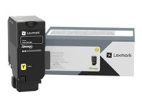 Lexmark - Jaune - original - cartouche de toner LCCP - pour Lexmark CX735adse 81C0X40