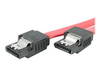 StarTech.com Câble SATA avec verrouillage 15 cm - Câble SATA - Serial ATA 150/300/600 - SATA (R) pour SATA (R) - 15 cm - verrouillé - rouge - pour P/N: 10P6G-PCIE-SATA-CARD, 2P6G-PCIE-SATA-CARD, 4P6G-PCIE-SATA-CARD, 6P6G-PCIE-SATA-CARD LSATA6