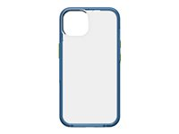 LifeProof SEE - Coque de protection pour téléphone portable - 50 % de plastique recyclé - bleu indéfectible - pour Apple iPhone 13 77-85677