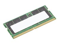 Lenovo ThinkPad - DDR5 - module - 16 Go - SO DIMM 262 broches - 4800 MHz / PC4-38400 - ECC - Campus - vert - pour ThinkPad P16 Gen 1 21D6, 21D7; ThinkStation P360 Ultra 30G1, 30G2 4X71K08909