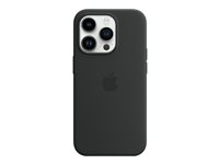 Apple - Coque de protection pour téléphone portable - avec MagSafe - silicone - noir minuit - pour iPhone 14 Pro MPTE3ZM/A