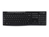 Clavier sans fil Logitech K270 - Clavier - sans fil - 2.4 GHz - Français 920-003748