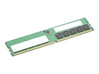 Lenovo - DDR5 - module - 32 Go - DIMM 288 broches - 5600 MHz - mémoire sans tampon - ECC - vert - pour ThinkStation P3 30GS 4X71N34266
