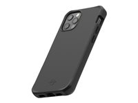 Mobilis SPECTRUM - Coque de protection pour téléphone portable - robuste - recyclé, antimicrobien - Impacthane - Noir intense - pour Apple iPhone 14 Pro Max 066031