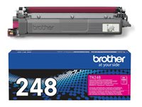 Brother TN248M - Magenta - original - boîte - cartouche de toner - pour Brother DCP-L3520, DCP-L3560, HL-L3220, HL-L3240, HL-L8240, MFC-L3760, MFC-L8390 TN248M