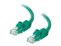 C2G Cat6 Booted Unshielded (UTP) Network Patch Cable - Cordon de raccordement - RJ-45 (M) pour RJ-45 (M) - 3 m - UTP - CAT 6 - moulé, sans crochet, bloqué - vert 83429