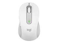 Logitech Signature M650 - Souris - optique - 5 boutons - sans fil - Bluetooth, 2.4 GHz - récepteur USB Logitech Logi Bolt - blanc cassé 910-006255