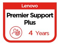 Lenovo Premier Support Plus Upgrade - Contrat de maintenance prolongé - pièces et main d'oeuvre (pour système avec 3 ans de garantie sur site) - 4 années - sur site - pour ThinkStation P300; P310; P320; P330; P330 Gen 2; P340; P348; P350; P358; P360; P360 Ultra 5WS1L39273