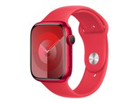 Apple - Bracelet pour montre intelligente - 45 mm - taille P/M - produit (ROUGE) MT3W3ZM/A