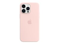 Apple - Coque de protection pour téléphone portable - avec MagSafe - silicone - rose craie - pour iPhone 14 Pro Max MPTT3ZM/A