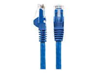 StarTech.com Câble Ethernet CAT6 10m - LSZH (Low Smoke Zero Halogen) - Cordon RJ45 UTP Anti-accrochage 10 GbE LAN - Câble Réseau Internet 650MHz 100W PoE - Bleu - Snagless - 24AWG (N6LPATCH10MBL) - Cordon de raccordement - RJ-45 (M) pour RJ-45 (M) - 10 m - 6 mm - UTP - CAT 6 - sans crochet - bleu N6LPATCH10MBL