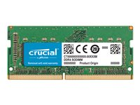 Crucial - DDR4 - module - 8 Go - SO DIMM 260 broches - 2666 MHz / PC4-21300 - CL17 - 1.2 V - mémoire sans tampon - non ECC CT8G4S266M