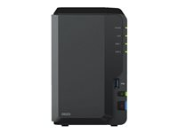 Synology Disk Station DS223 - Serveur NAS - 2 Baies - SATA 6Gb/s - RAID RAID 0, 1, JBOD - RAM 2 Go - Gigabit Ethernet - iSCSI support DS223