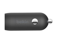 Belkin BOOST CHARGE - Adaptateur d'alimentation pour voiture - 30 Watt - 3 A - Fast Charge, Power Delivery 3.1 (24 pin USB-C) - noir CCA004BT1MBK-B6