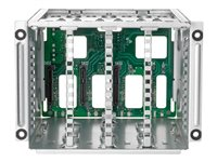 HPE 8SFF x4 U.3 Mid Tray Tri-Mode Drive Cage Kit - Compartiment pour lecteur de support de stockage - 2.5" - pour ProLiant DL380 Gen11 P48816-B21