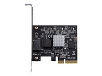 StarTech.com Carte réseau PCI Express à 1 port 10GBase-T / NBASE-T Ethernet avec support pour 5 vitesses : 10 G/5 G/2,5 G/1 G/100 Mb/s - Adaptateur réseau - PCIe 2.0 x4 profil bas - 1000Base-T x 1 - noir ST10GSPEXNB