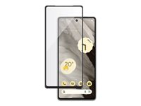 BIGBEN Connected - Protection d'écran pour téléphone portable - 2.5D - verre - couleur de cadre noir - pour Google Pixel 7a PEGLASSPIXEL7A