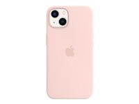 Apple - Coque de protection pour téléphone portable - avec MagSafe - silicone - rose craie - pour iPhone 13 MM283ZM/A