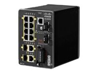 Cisco Industrial Ethernet 2000U Series - Commutateur - Géré - 16 x 10/100 + 2 x SFP Gigabit combiné - Montage sur rail DIN - PoE+ IE-2000U-16TC-GP