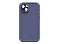 LifeProof FRE - Coque de protection pour téléphone portable - avec MagSafe - compatibilité avec MagSafe - 50 % de plastique recyclé, 25 % de plastique recyclé provenant de l'océan - violet - pour Apple iPhone 14 Plus 77-90195