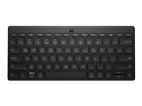 HP 350 Compact Multi-Device - Clavier - sans fil - Bluetooth 5.2 - noir - emballage recyclable 692S8AA
