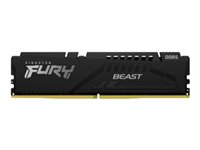 Kingston FURY Beast - DDR5 - module - 16 Go - DIMM 288 broches - 6800 MHz / PC5-54400 - CL34 - 1.4 V - mémoire sans tampon - on-die ECC - noir KF568C34BB-16