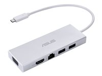 ASUS OS200 - Station d'accueil - USB-C - VGA, HDMI - 1GbE - pour 14; 15; Chromebook CX1; ExpertBook B5; P14; P17; VivoBook 17; ZenBook 13 OLED 90XB067N-BDS000